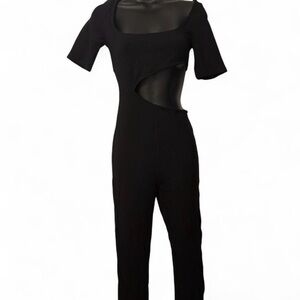 Black Cutout Jumpsuit